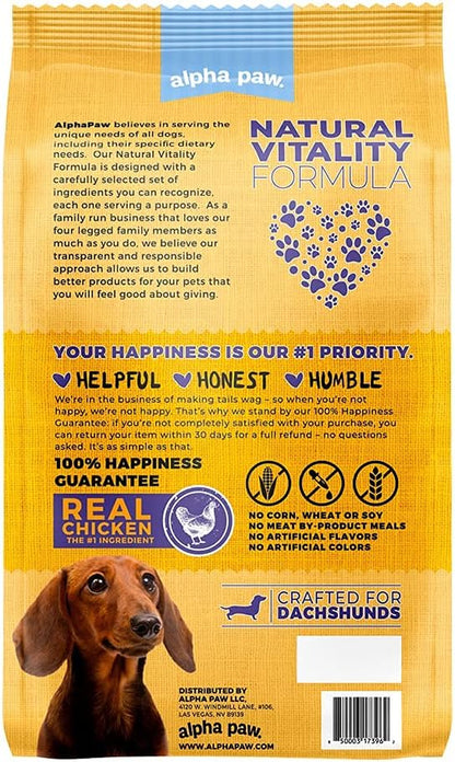 Adult Natural Dry Dog Food for All Breeds and Sizes, with Real Chicken and Sweet Potato Flavor