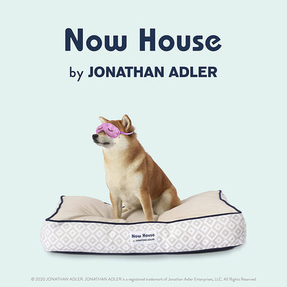 Now House for Pets by  Grey Diamond Cushion Dog Bed, Medium Medium Dog Bed Washable Dog Bed for Medium Dogs by Now House by