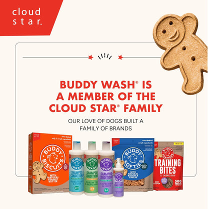 Buddy Wash 2-In-1 Dog Shampoo and Conditioner for Dog Grooming, Lavender & Mint, 1 Gal. Bottle